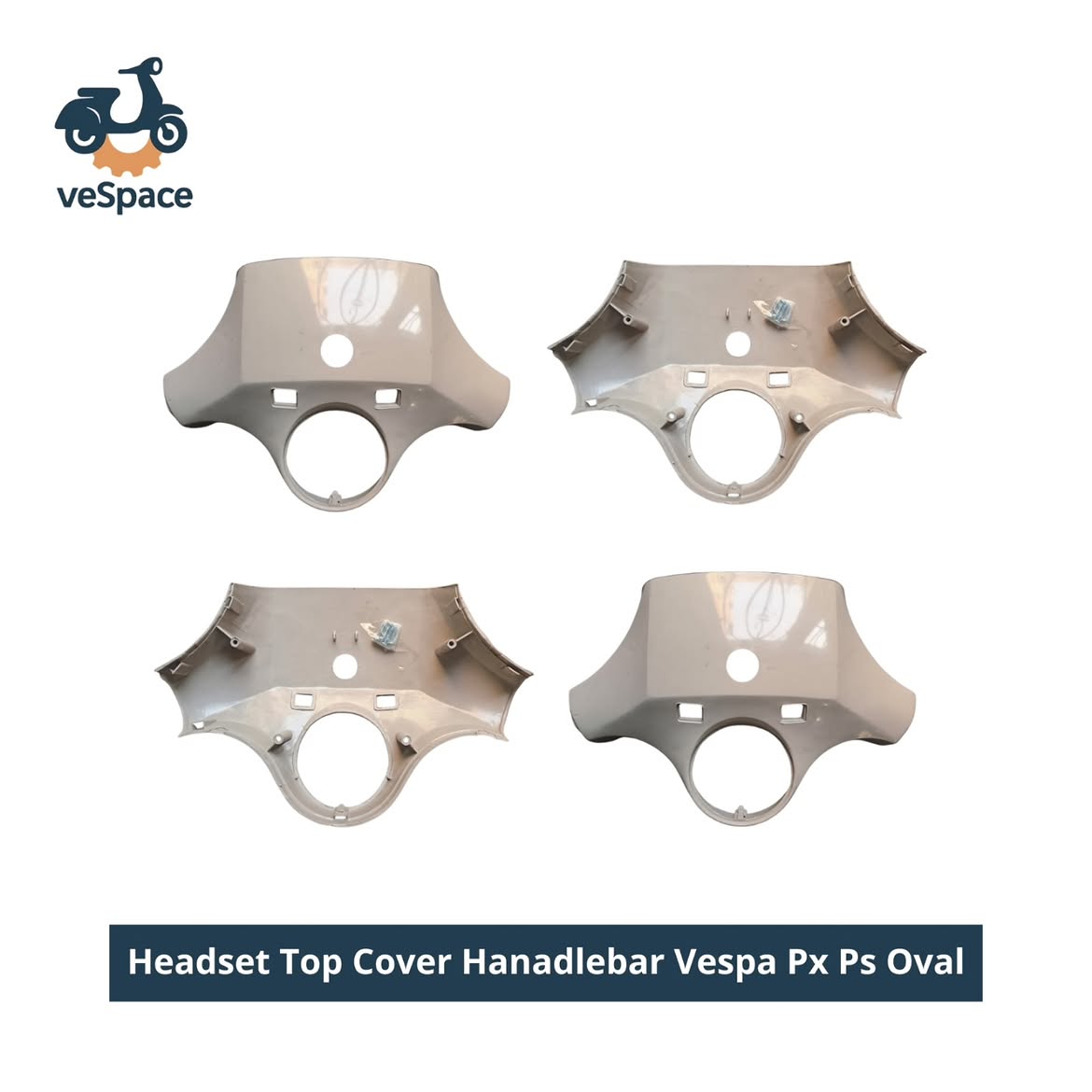 Headset Top Cover Vespa PS TV (Squere)